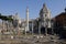 Center of Rome, column of Trajan, Trajan\'s Forum, Lazio, Italy