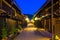 Centered Wooden Houses Hida-Takayama Old Town