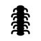 Centipede  icon or logo isolated sign symbol vector illustration