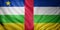 Central African Republic 3d flag