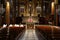 Central altar, Church of Cottolengo, Turin, Italy