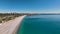 Central Beach Aerial View Turkey Antalya 4 K
