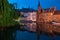 The central canal of Bruges