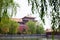 Central city park near by Famous Forbidden city in Beijing, Chin