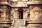 Central entrance at Gangaikonda Cholapuram Temple. Great architecture of Hindu Temple dedicated to Shiva. South India, Tamil