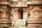 Central entrance at Gangaikonda Cholapuram Temple. Great architecture of Hindu Temple dedicated to Shiva. South India, Tamil Nadu