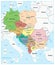 Central Europe Political Map