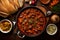 Central European Delight: Aromatic Goulash in Rustic Earthenware