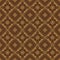 Central Java batik Classic pattern with dark brown color and elegant flower motifs