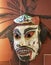 Central Kalamantan, Indonesia, May 20, 2022 - Ancient tribal war masks