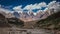 Central Karakorum mountains panorama