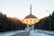 The Central Museum of the great Patriotic war of 1941-1945 in the Victory Park on Poklonnaya Gora. Moscow. Russia.