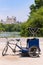 Central Park Manhattan The Lake rickshaw bike NY