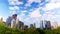 Central Park and Manhattan skyline