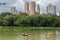 Central Park and Tourists Paddling