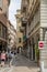 The central and pedestrianized Via Nassa, Lugano, Switzerland