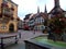 Central place of Obernai town - Alsace