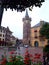 Central place of Obernai town - Alsace