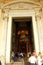Central portal St. Peter`s Basilica Vatican