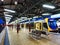 Central Railway Station Platforms at Daybreak, Sydney, Australia