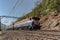 Central Railways electric Loco engine in Khandala western ghats