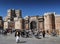 Central sanaa city old town market square landmark in yemen