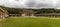 Central square, buildings and main Pavilion inside Tongiljeon Complex. Heritage of former Capital Gyeongju, South Korea. Asia