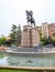 Central square of the city of LogroÃ±o