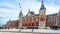 Central Station, the main train station in Amsterdam, the Netherlands