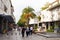 Central street with shops, tourists, Kemer, Turkey