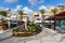 Central street of Sitia town on Crete island, Greece