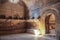 The Central Thermae. Roman bath. Ercolano. Herculaneum. Naples. Italy