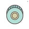 Centrifugal pump impeller icon