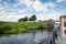 The centuries-old river Reitdiep in the Province of Groningen