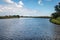 The centuries-old river Reitdiep in the Province of Groningen