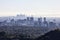 Century City and Downtown Los Angeles Smog