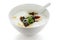 Century egg congee , chinese food