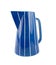 Ceramic Blue and White Stripes Milk Jug