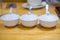 Ceramic bowl for sauces and condiments for Shabu and Sukiyaki