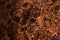 Ceramic brown and black texture background