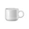 Ceramic coffee mug or tea cup, realistic tableware
