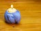 ceramic elephant shape candle holder