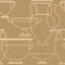 Ceramic Ethnic national Greek style seamless pattern