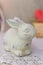 Ceramic figurine of the Easter bunny