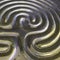 Ceramic labyrinth for meditation - details