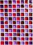 Ceramic Mosaic Red and Violet
