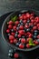 Ceramic plate of assortment berries