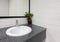 Ceramic sink, Modern washbasin bathroom mirror, interior design