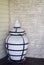 Ceramic tandoor. A tandoor - an east ceramic furnace for cooking outdoors