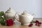 Ceramic teapots for the